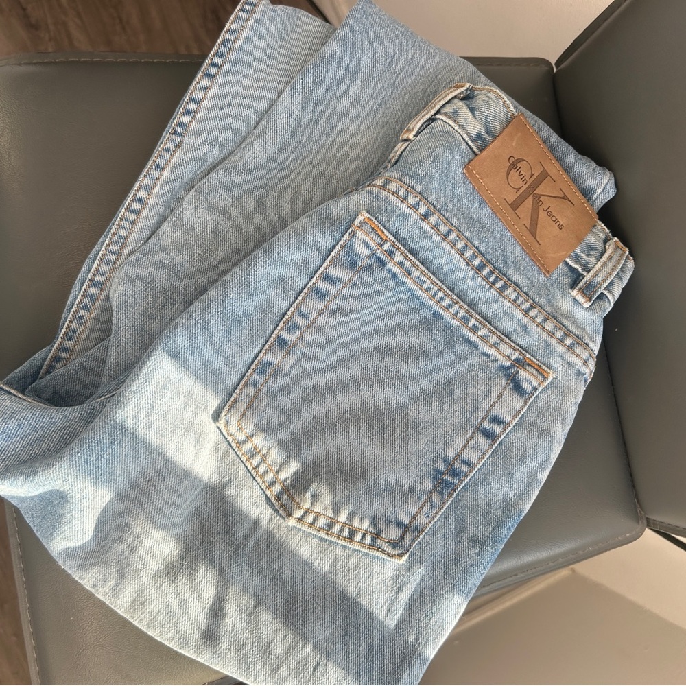 Vintage CK Calvin Klein Women’s Straight High-rise Jeans
